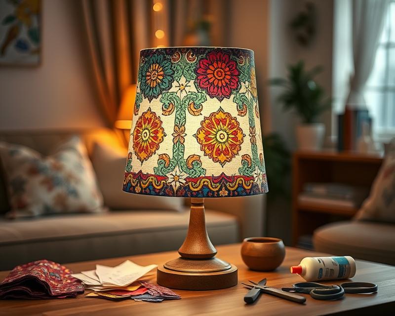 Jak zrobić abażur DIY: krok po kroku i techniki tworzenia