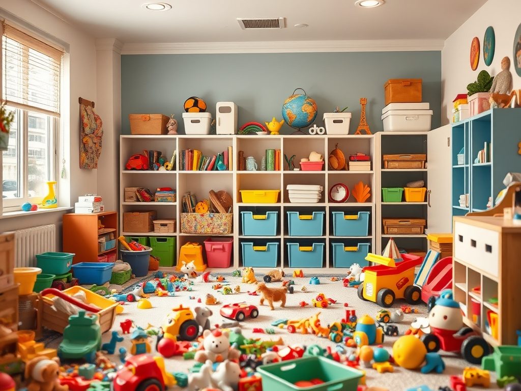 Bałagan po zabawie: skuteczne metody szybkiego sprzątania i budowania nawyków u dziecka