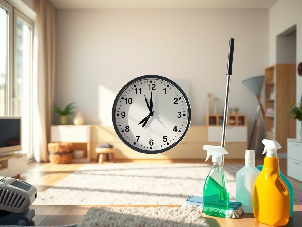 Sprzątanie mieszkania w godzinę: plan działania i podział zadań dla szybkiego efektu porządku