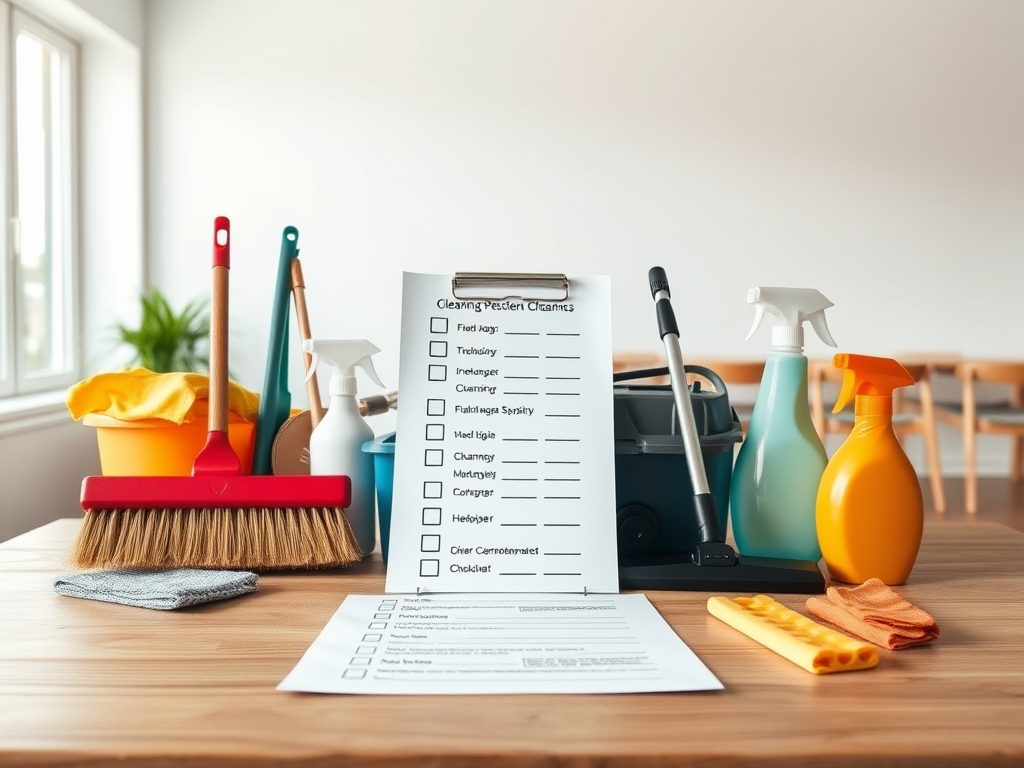 Checklista sprzątania tygodniowego: jak zaplanować zadania, by uniknąć chaosu i utrzymać porządek w domu