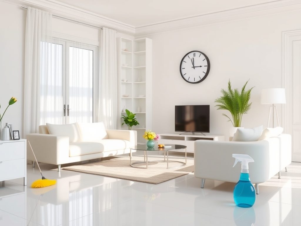 Szybkie sprzątanie w 30 minut: jak efektywnie uporządkować mieszkanie przed niespodziewanymi gośćmi